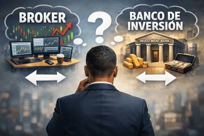 Diferencias entre invertir en el banco tradicional y en un bróker online